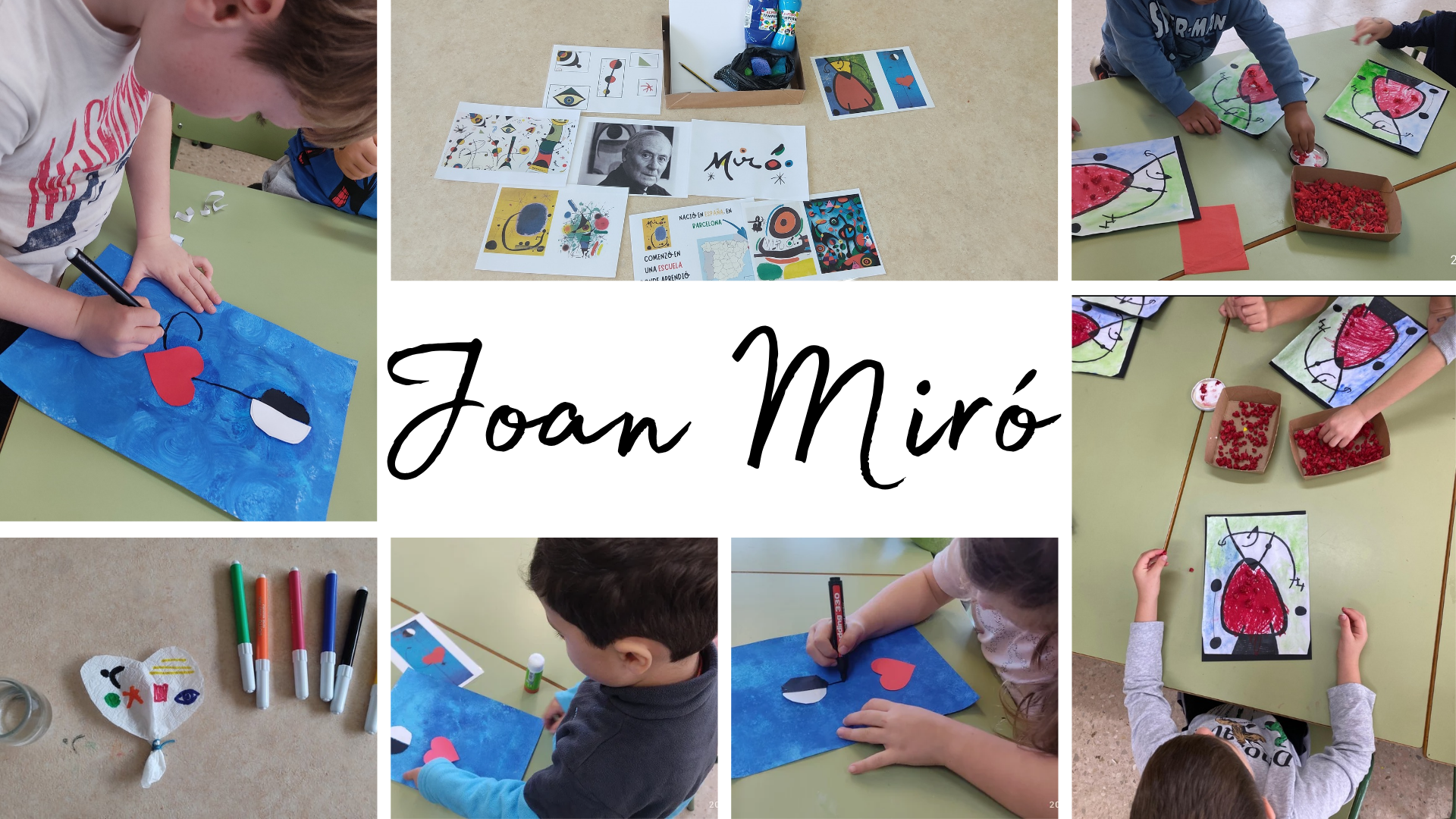 Joan Miró protagonista del taller de arte - HH2B